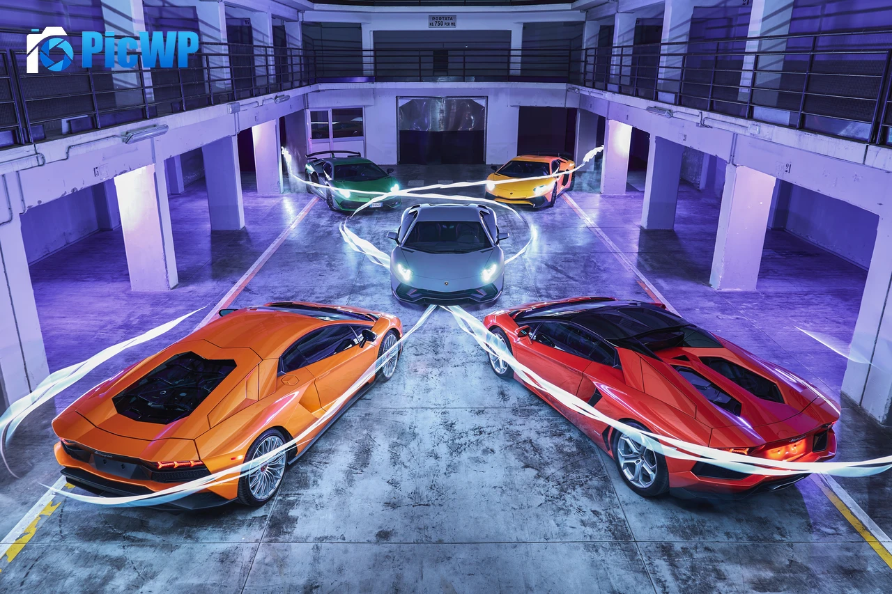 Lamborghini Aventador Aesthetic 4K PC Wallpaper
