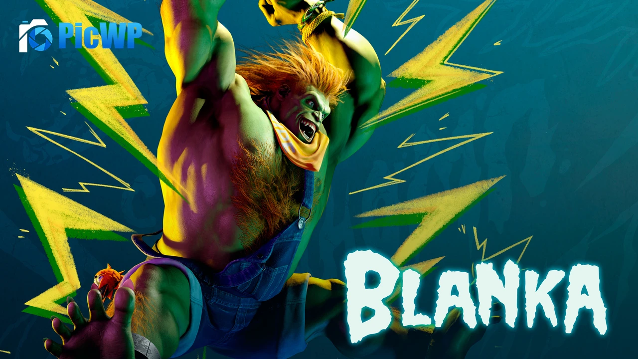 Blanka Street Fighter 6 8K PC Wallpaper