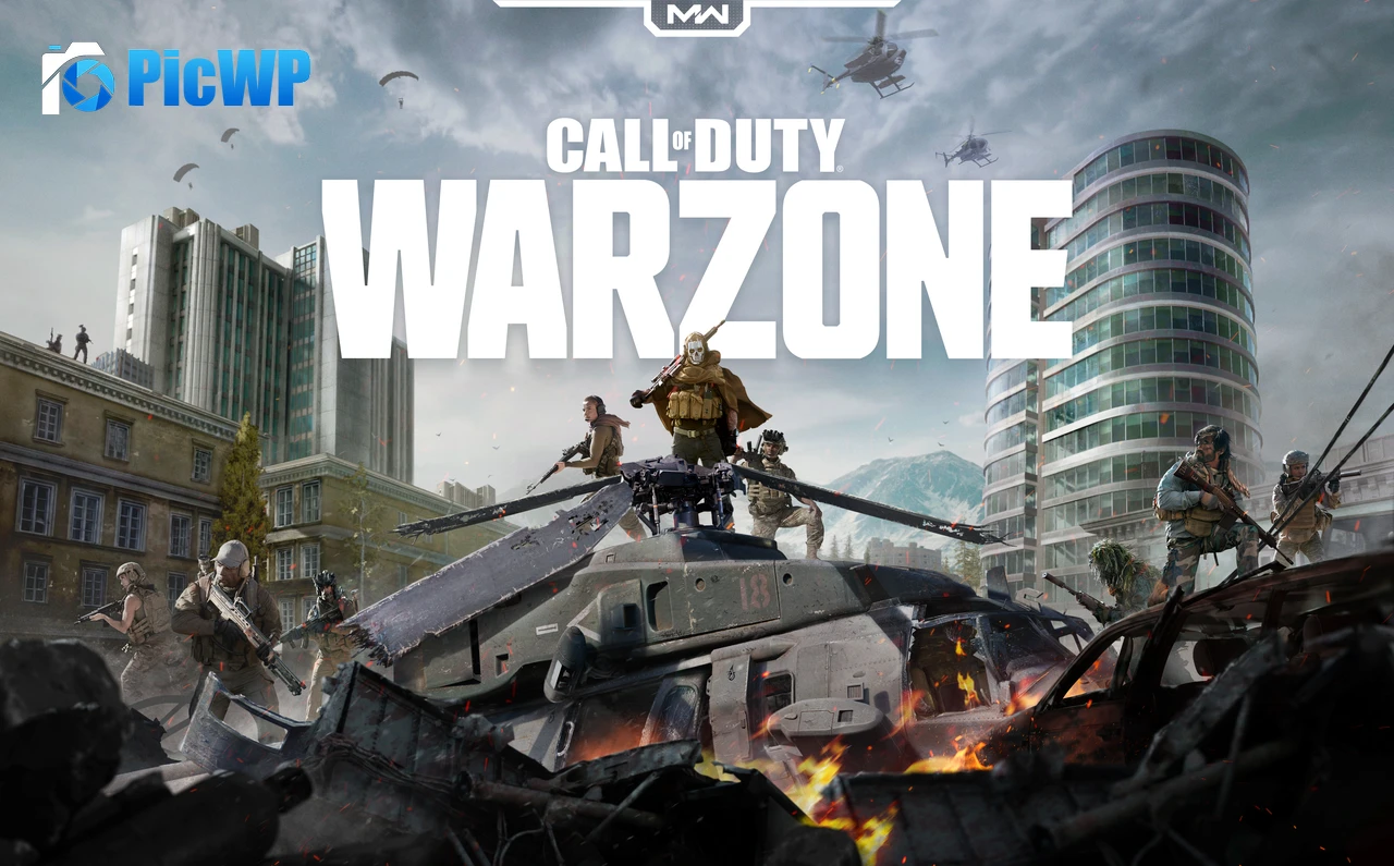 Call of Duty Warzone Online games 5K PC Wallpaper