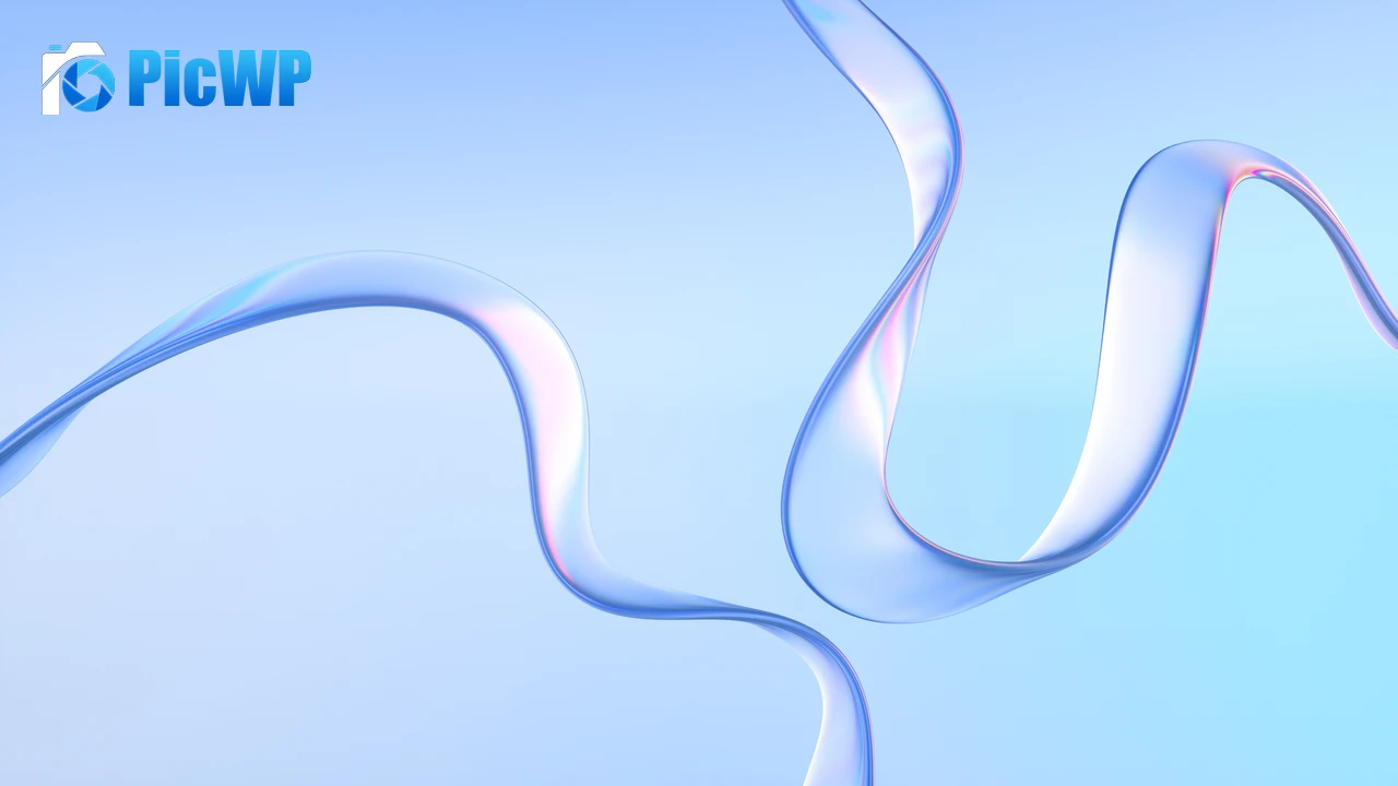 3D background Glass 4K PC Wallpaper