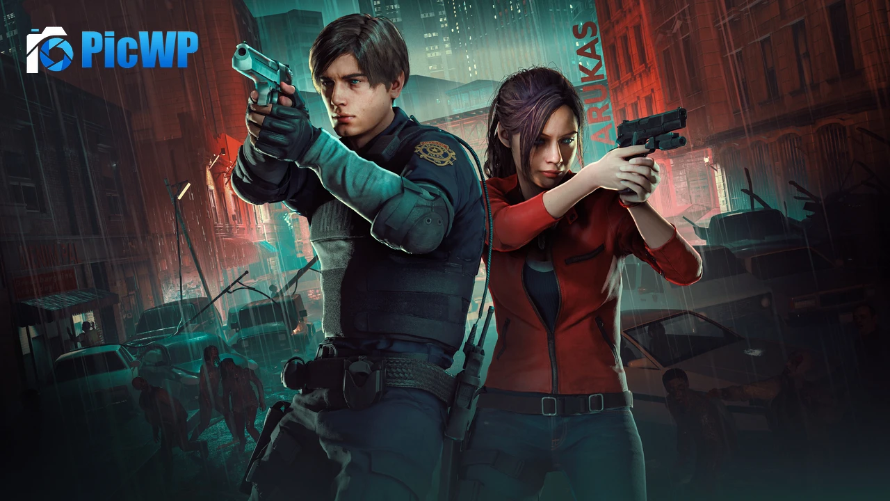Resident Evil 2 Leon S. Kennedy 6K PC Wallpaper