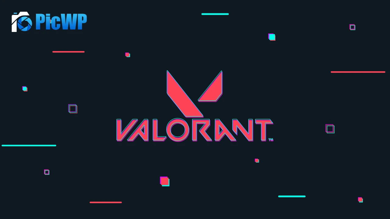 Valorant Logo 8K PC Wallpaper