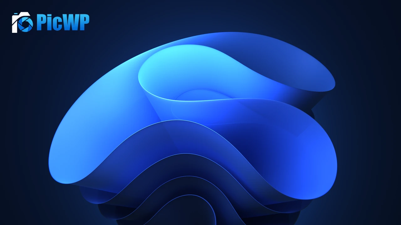 Windows 11 Dark background 6K PC Wallpaper