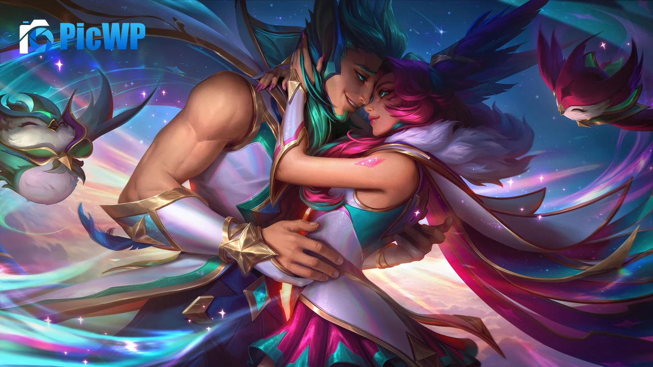 League of Legends Xayah 8K PC Wallpaper