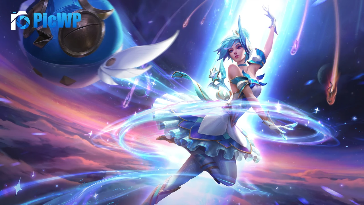 League of Legends Orianna 8K PC Wallpaper