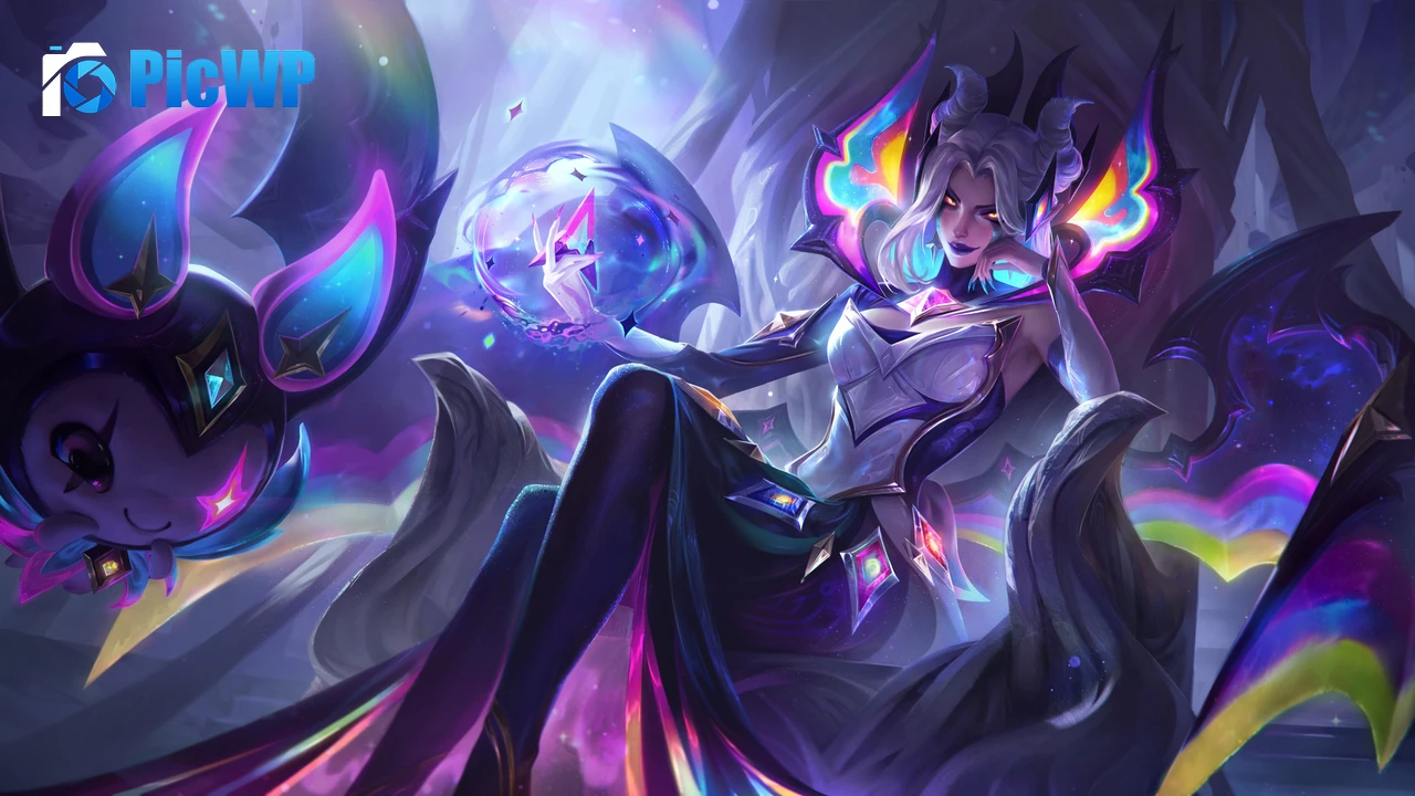 League of Legends Morgana 5K PC Wallpaper