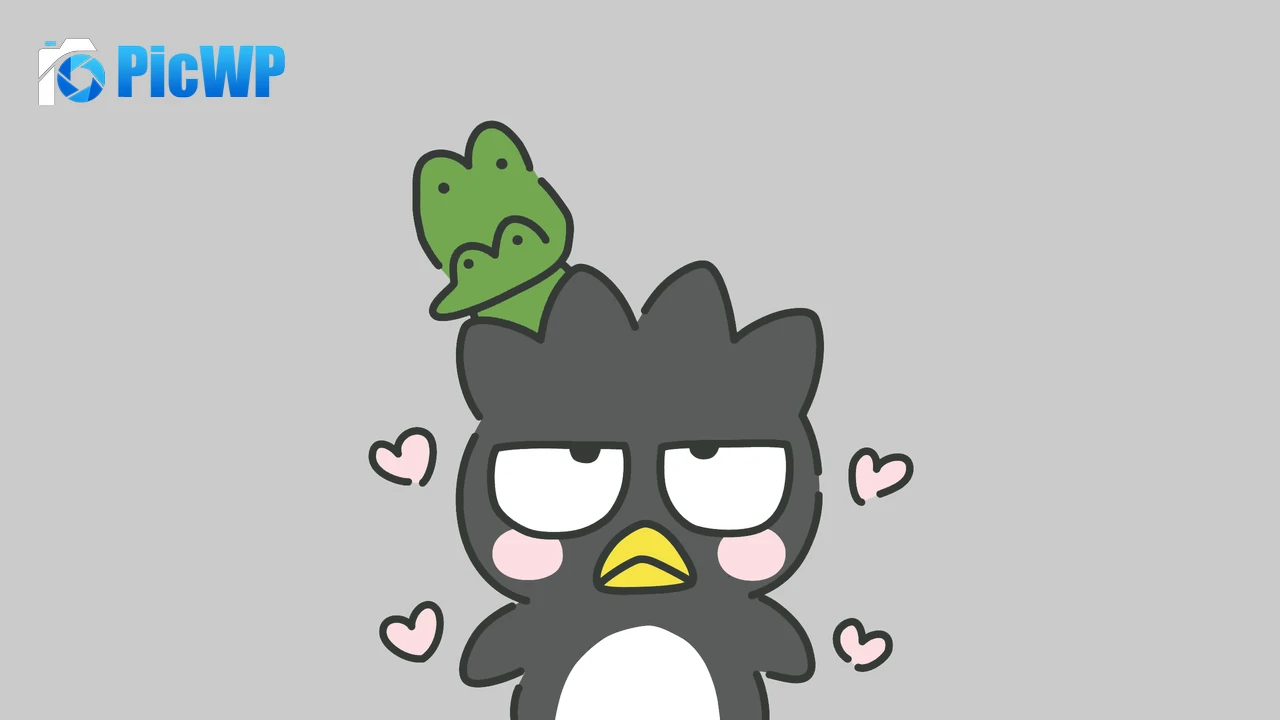 Badtz-Maru Alligator Pochi 6K PC Wallpaper