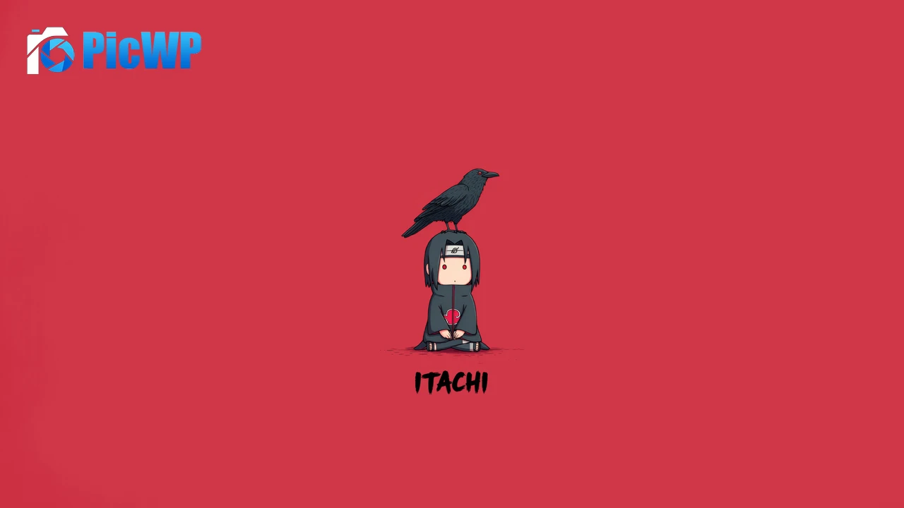 Chibi Itachi Uchiha 8K PC Wallpaper