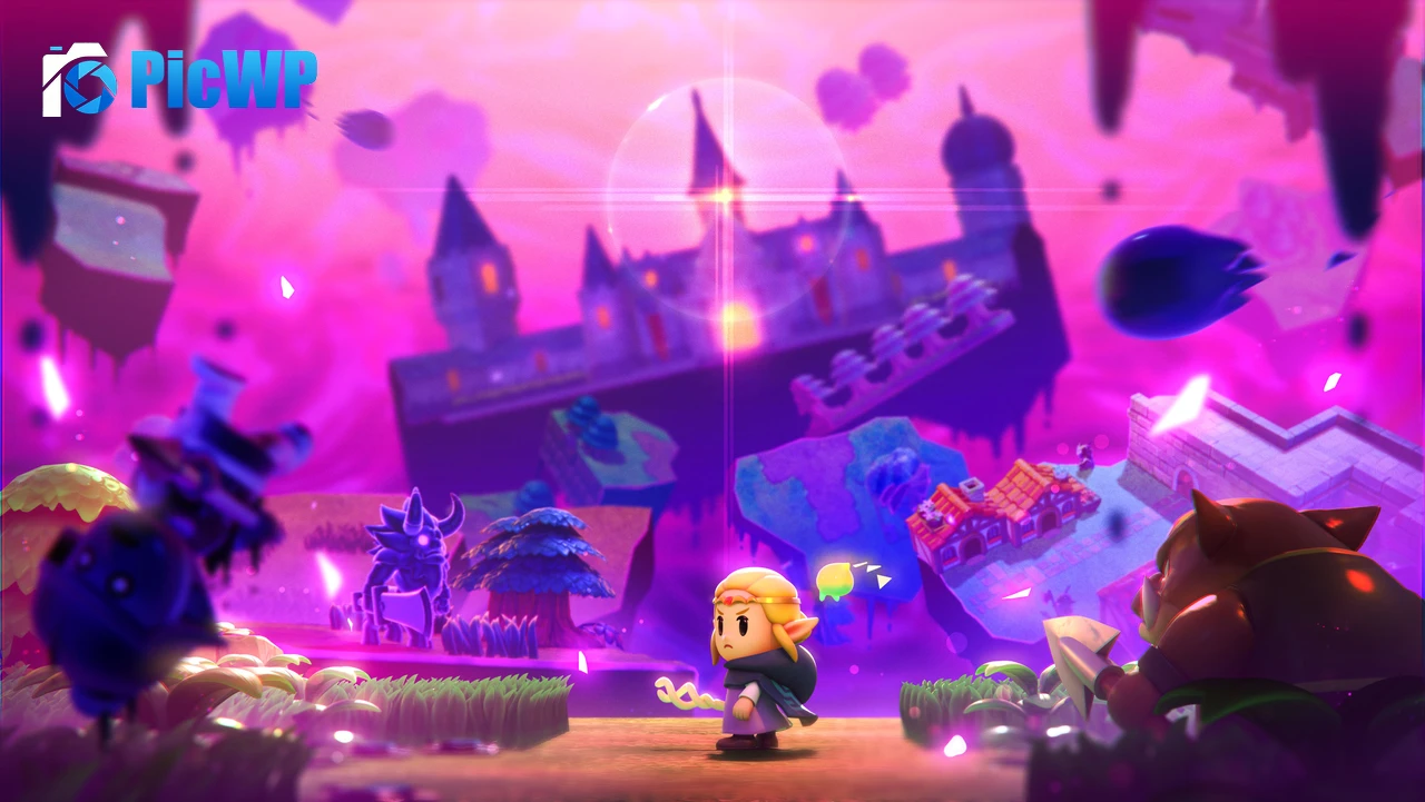 The Legend of Zelda: Echoes of Wisdom Princess Zelda 5K PC Wallpaper