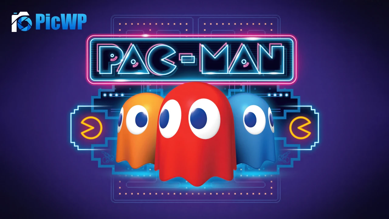 Pac-Man Ghosts 6K PC Wallpaper