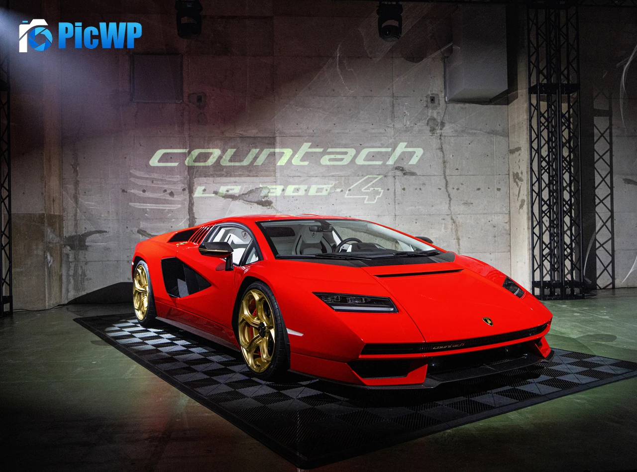 Lamborghini Countach LPI 800-4 2022 4K PC Wallpaper