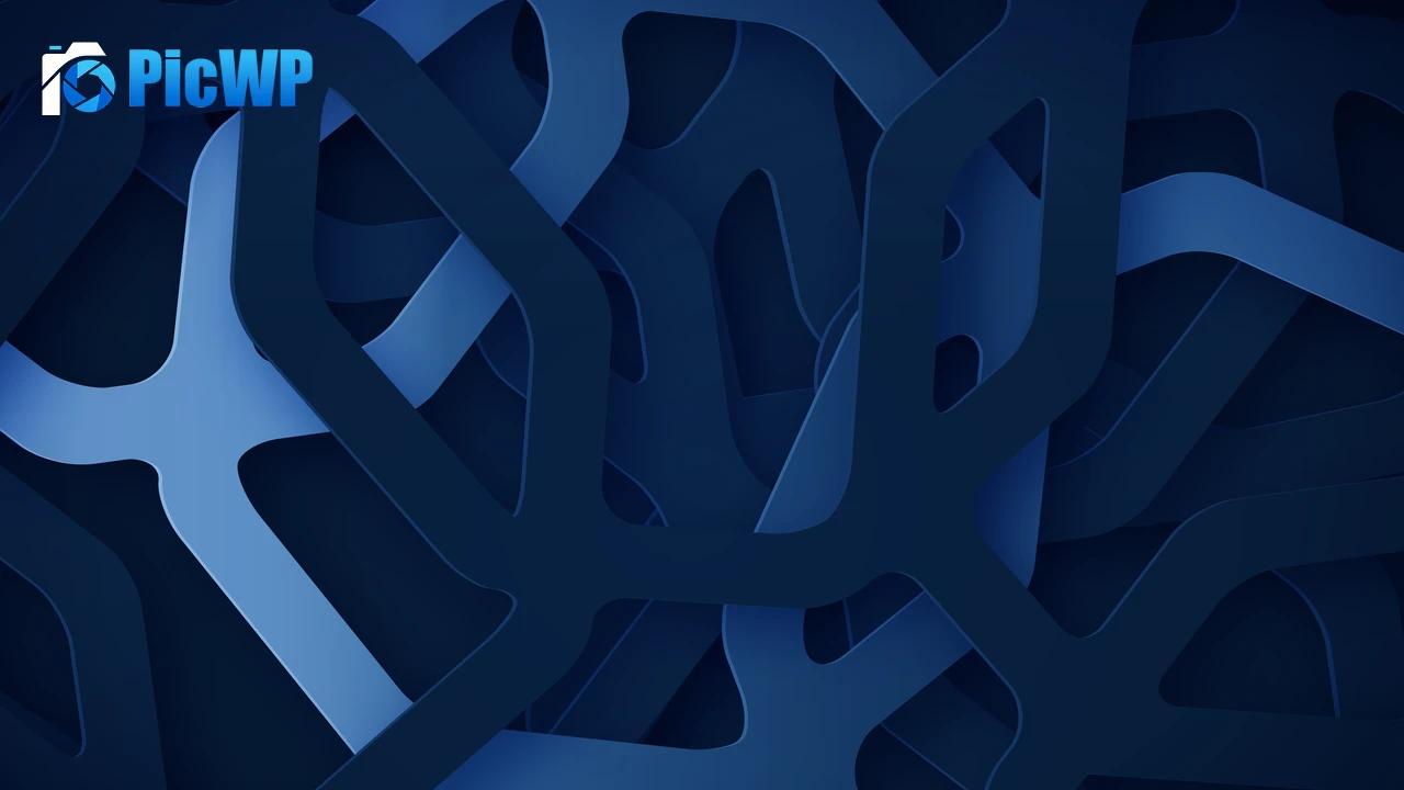 Network Abstract background 8K PC Wallpaper