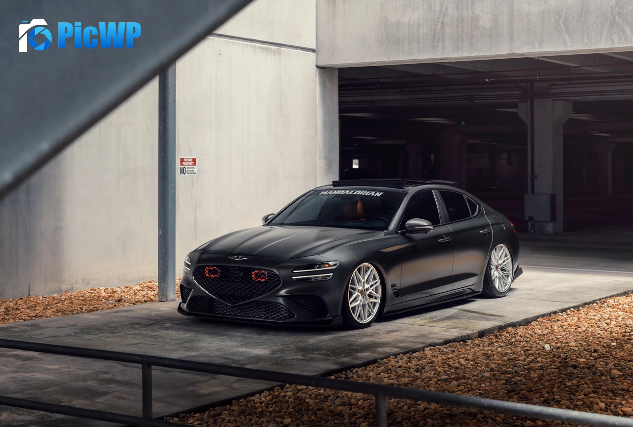 Genesis G70 Luxury Sedan 8K PC Wallpaper
