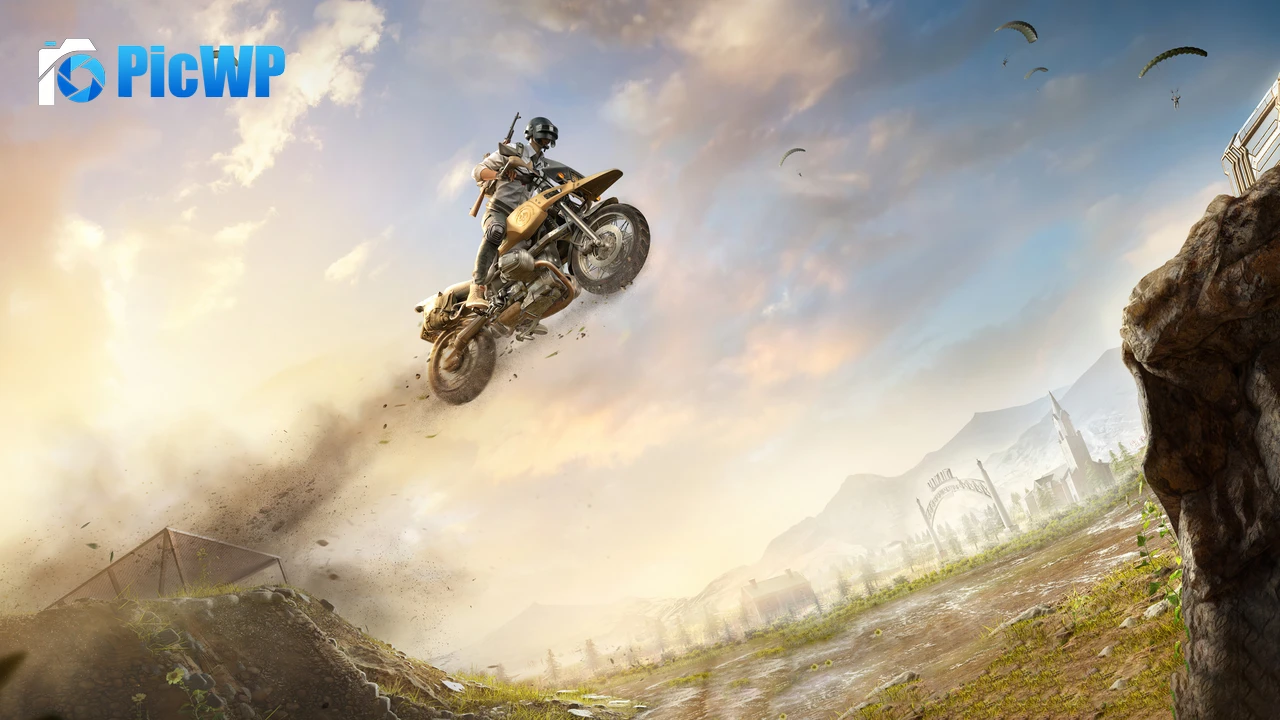 PUBG MOBILE Stunt 6K PC Wallpaper