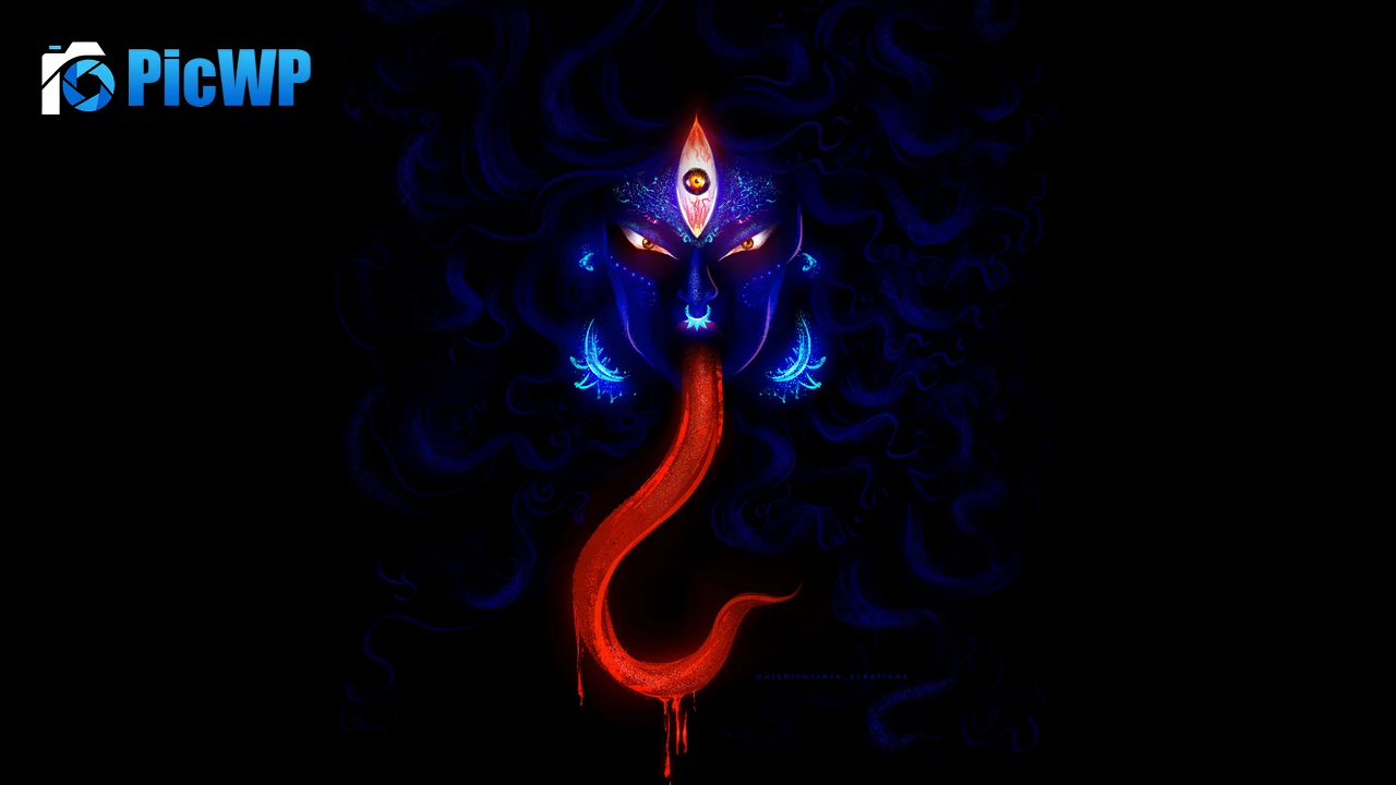 Kalimata Mahakali 8K PC Wallpaper