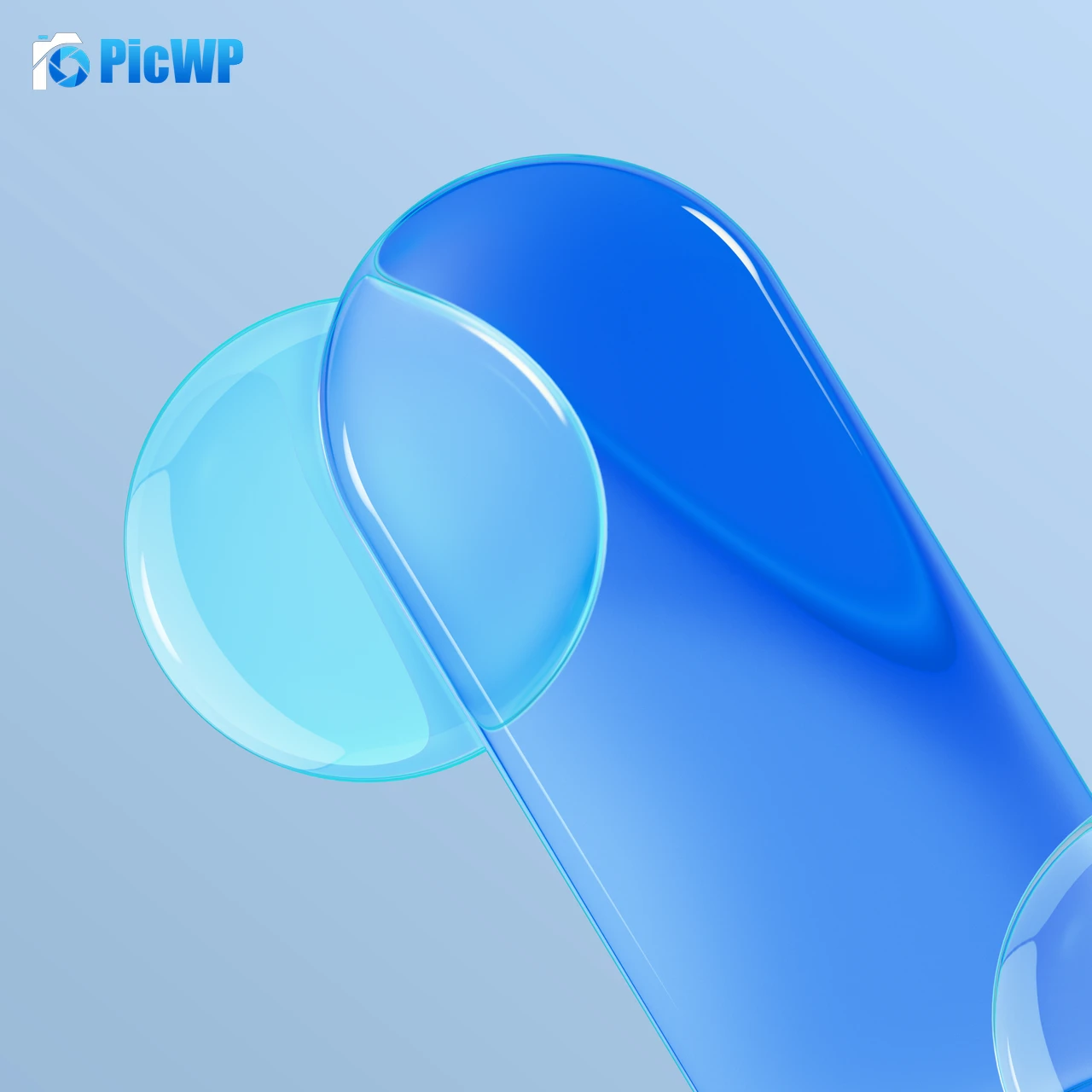 Shapes Gradient Abstract 5K Fold Wallpaper