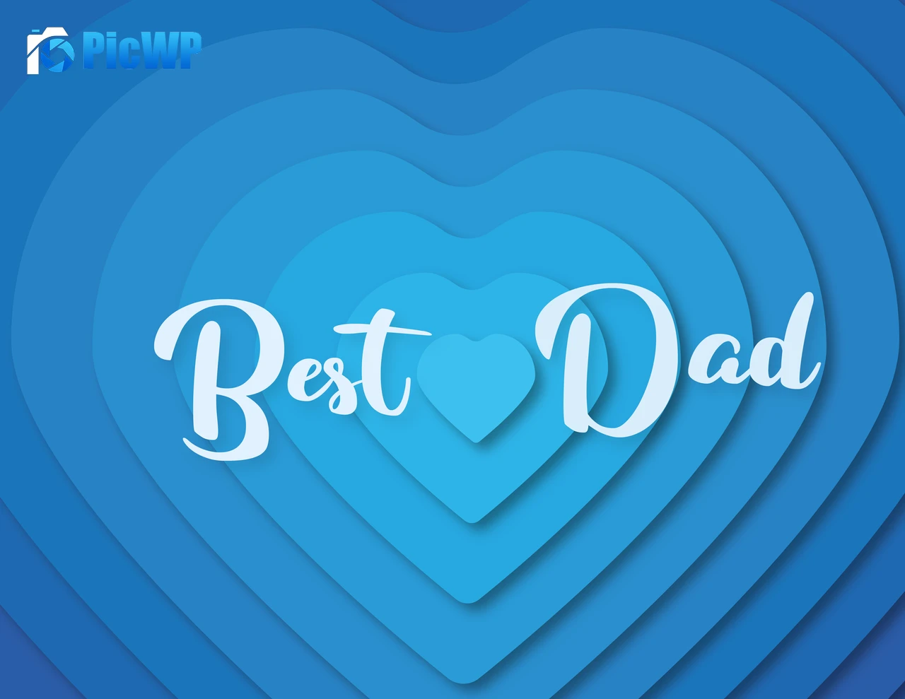 Best Dad Heart Background 7K PC Wallpaper