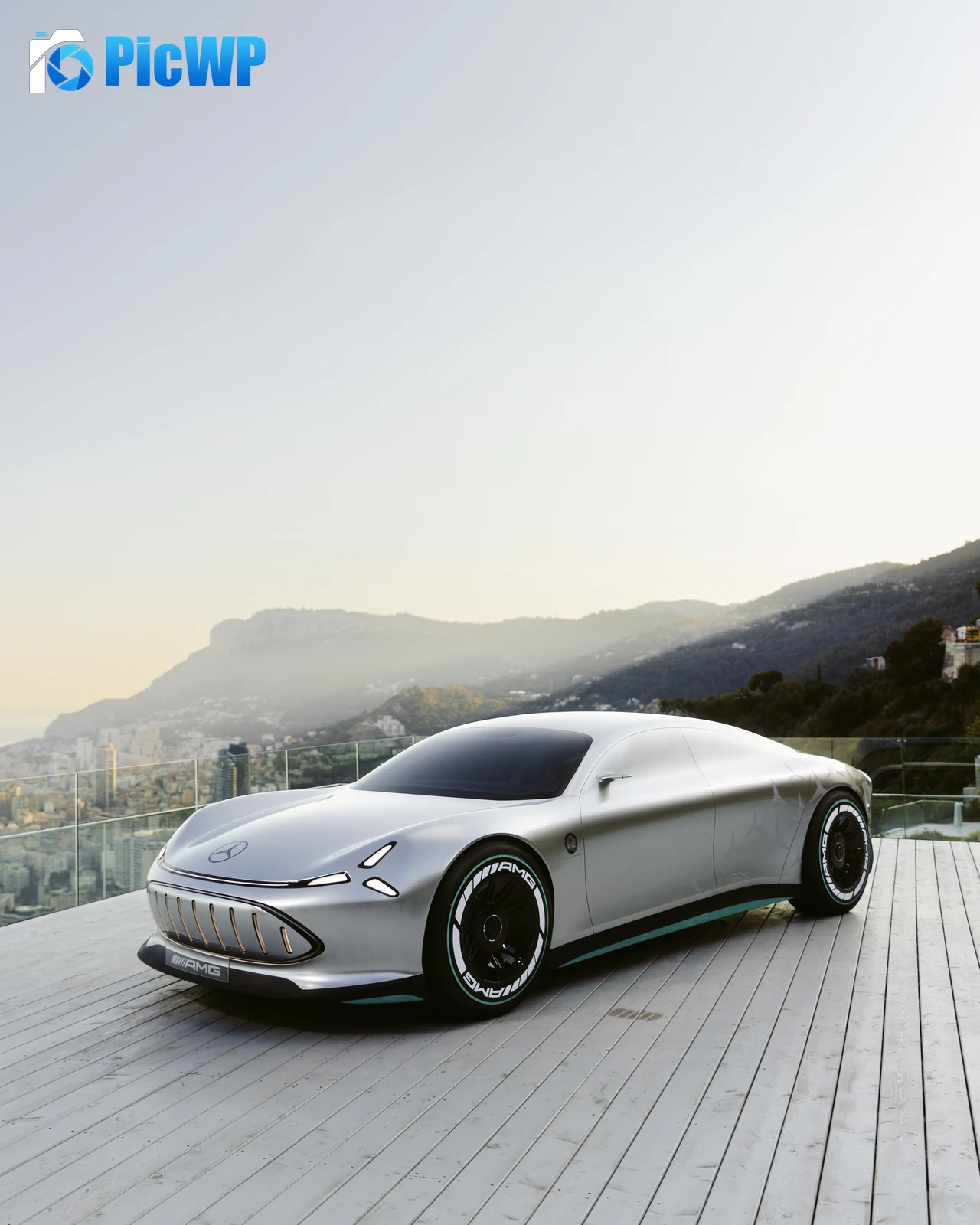 Mercedes-Benz Vision AMG Electric cars 5K Mobile Wallpaper
