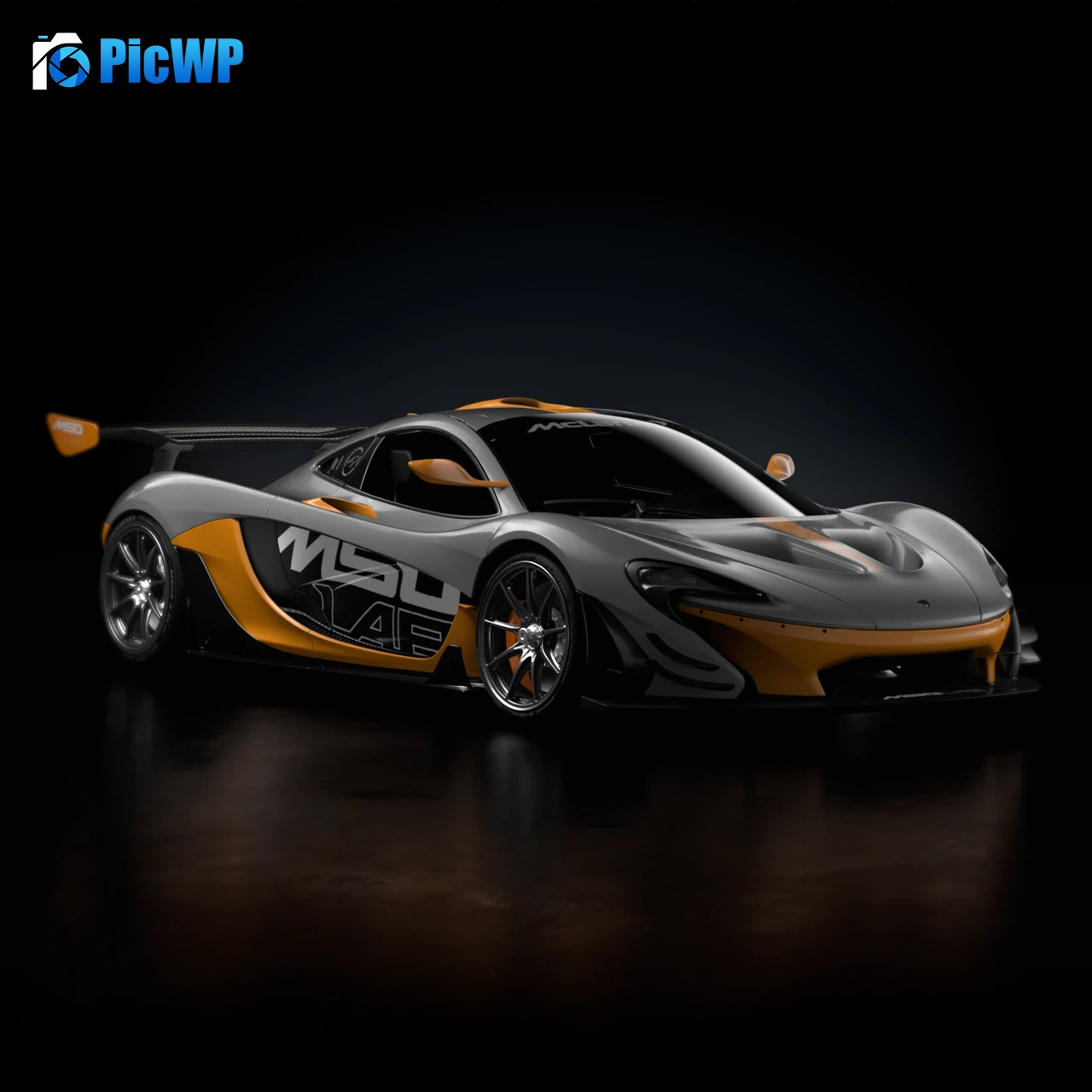 McLaren P1 GTR McLaren NFT Genesis Collection 4K Fold Wallpaper