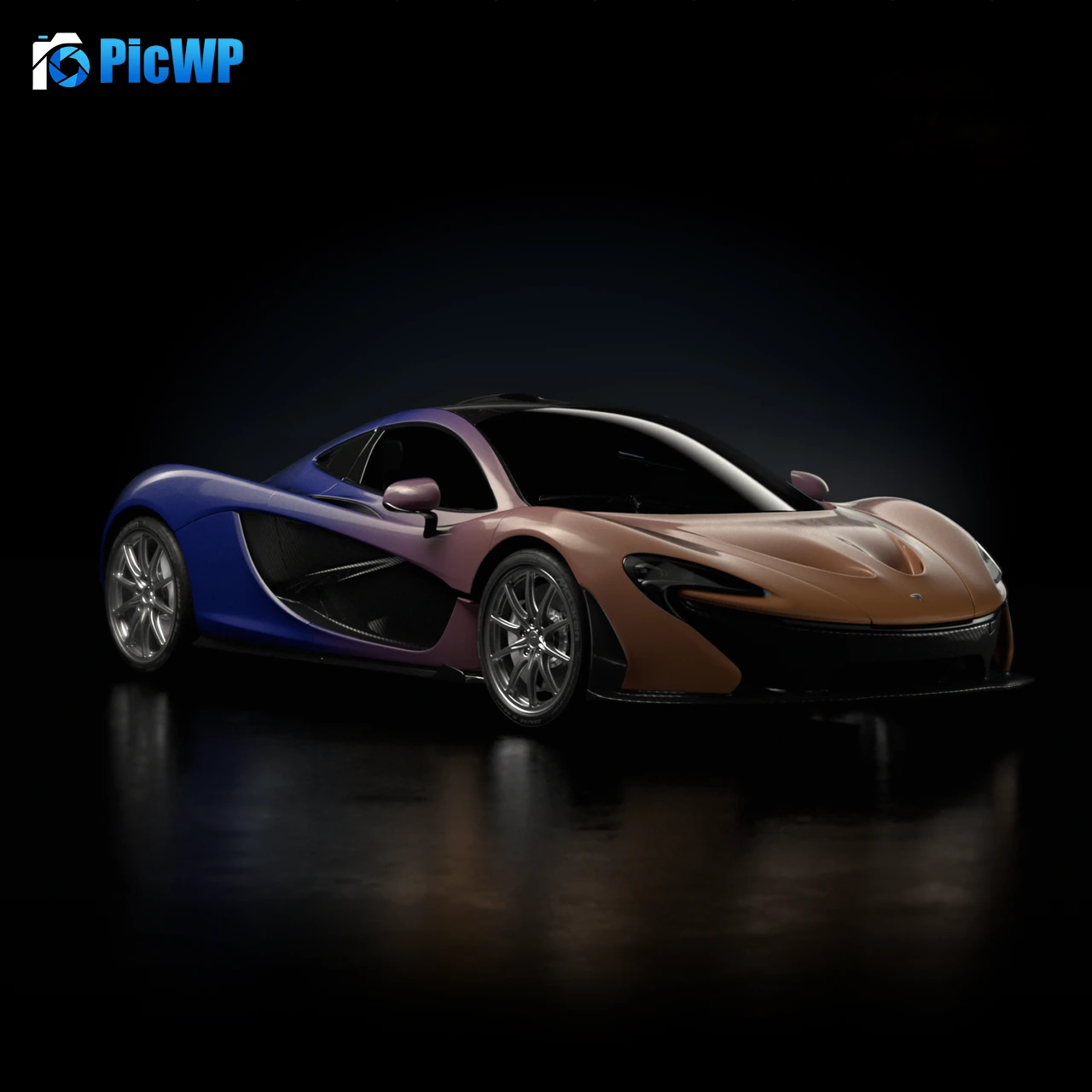 McLaren P1 McLaren NFT Genesis Collection 4K Fold Wallpaper