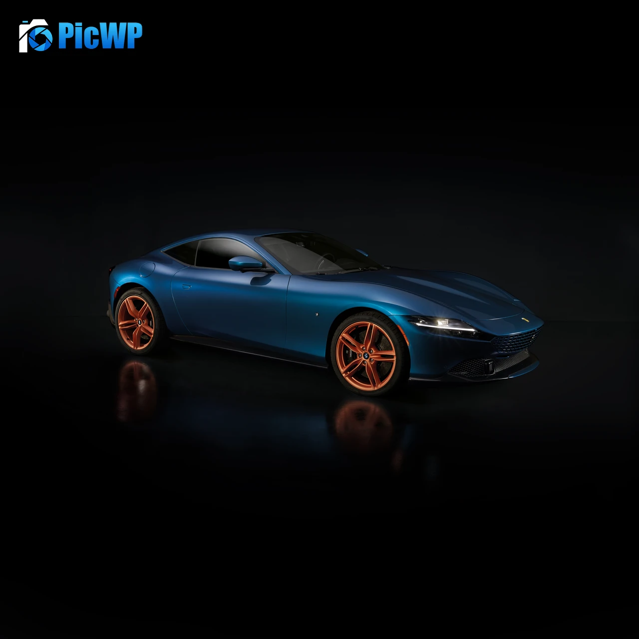 Ferrari Roma Tailor Made for COOL HUNTING 9K Fold Wallpaper