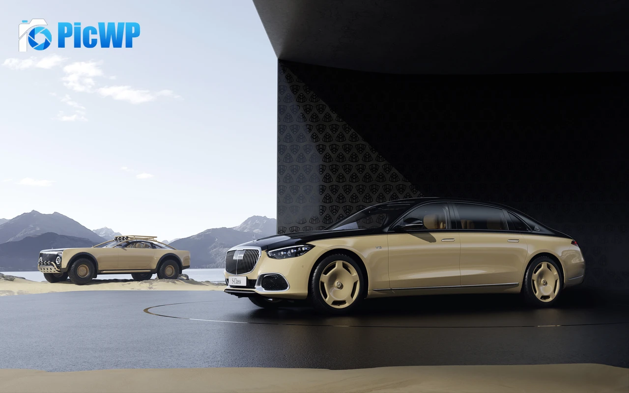 Mercedes-Benz Maybach Virgil Abloh 5K PC Wallpaper