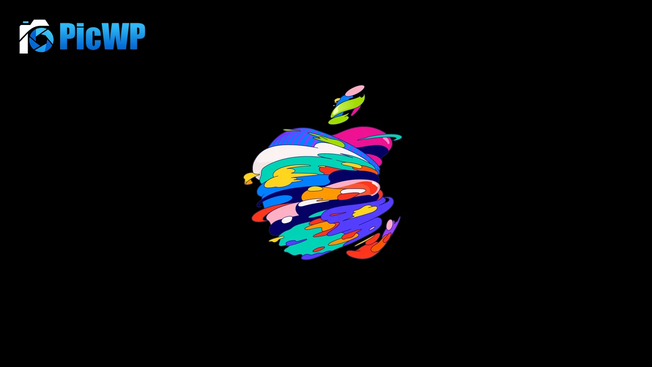 Apple logo Mac 6K PC Wallpaper