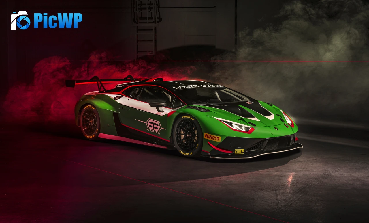 Lamborghini Huracán GT3 EVO2 Lamborghini Squadra Corse 6K PC Wallpaper
