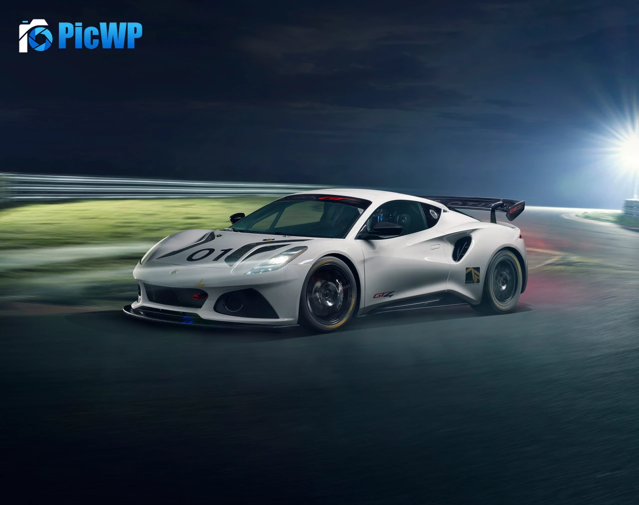 Lotus Emira GT4 Sports cars 8K PC Wallpaper