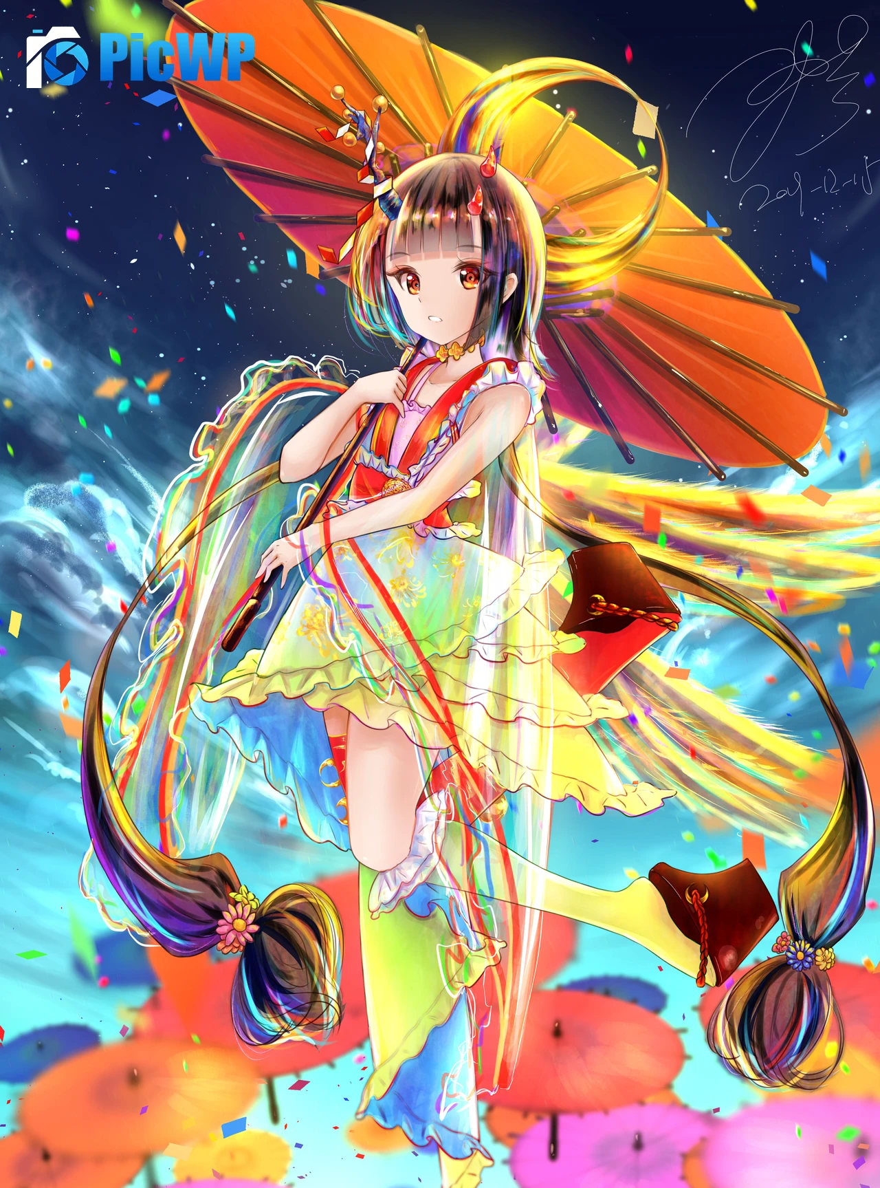Anime girl 6K Mobile Wallpaper