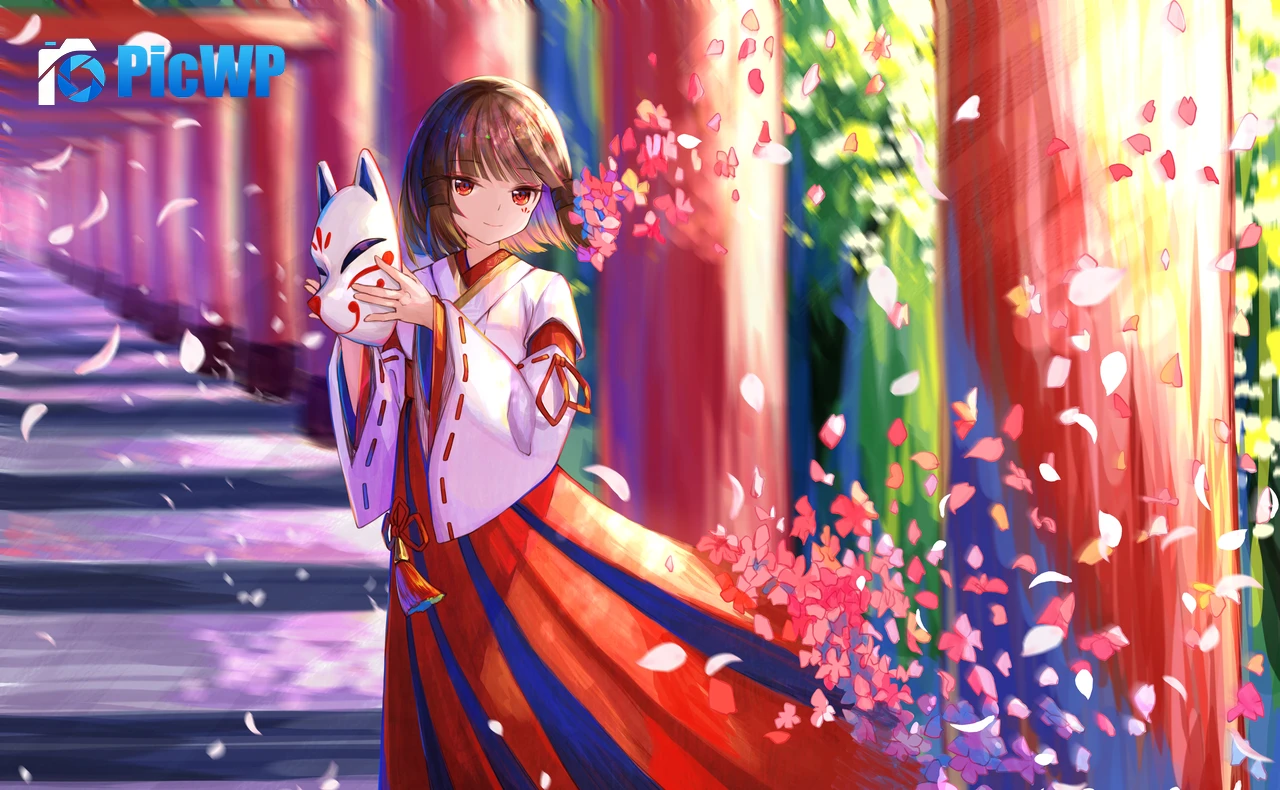 Anime girl Kazari 6K PC Wallpaper