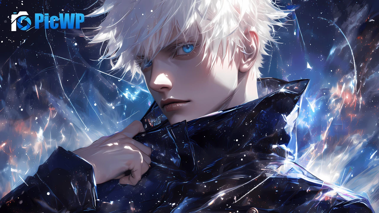Satoru Gojo Dope 6K PC Wallpaper