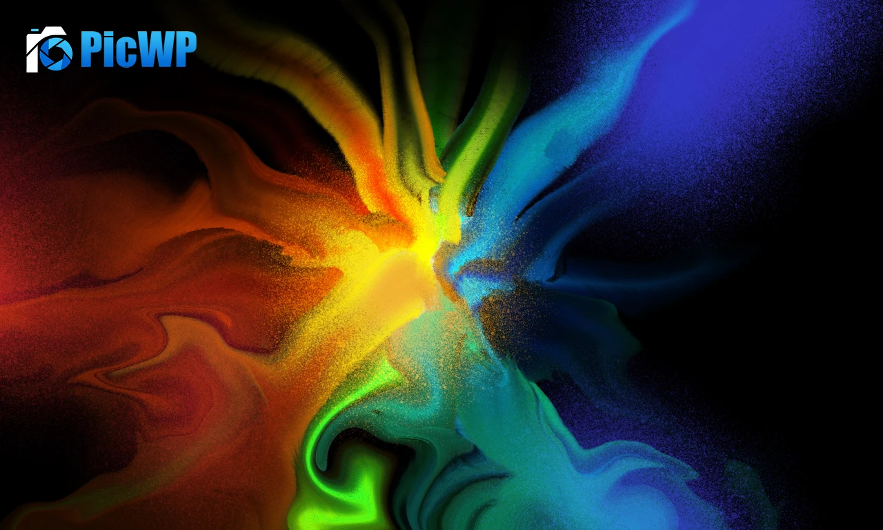 Colorful background Rainbow 6K PC Wallpaper