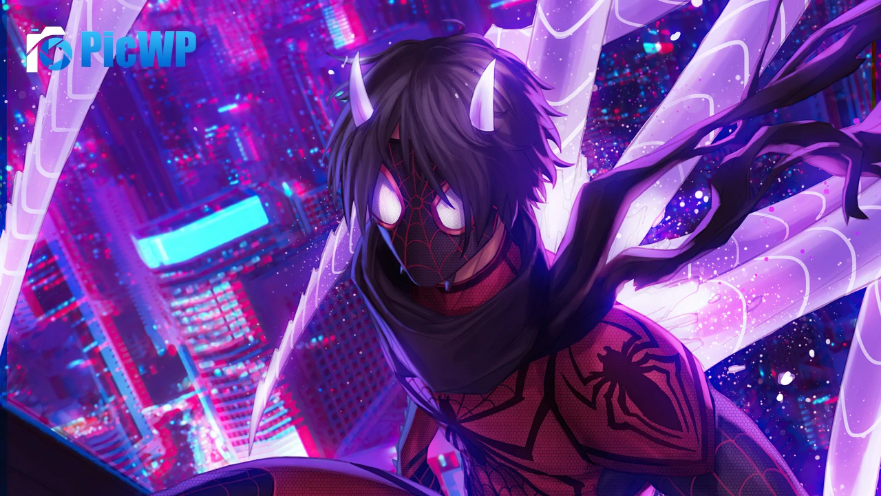 Demon-Spider Spider-Man 5K PC Wallpaper