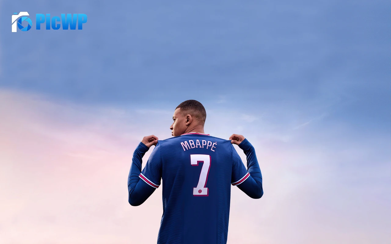 Kylian Mbappé French Footballer 6K PC Wallpaper
