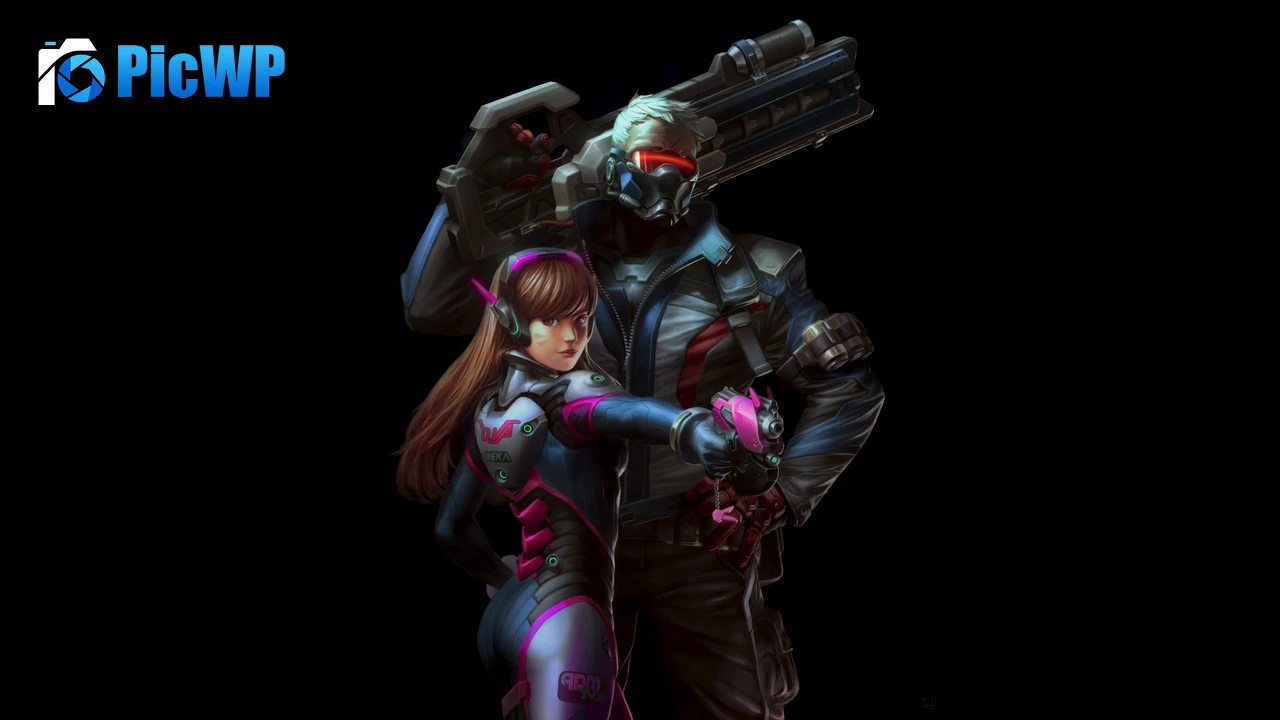 DVa Soldier 76 8K PC Wallpaper