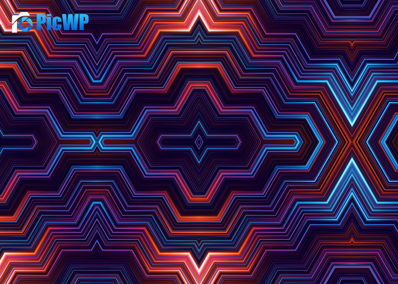 Symmetry Geometric 4K PC Wallpaper