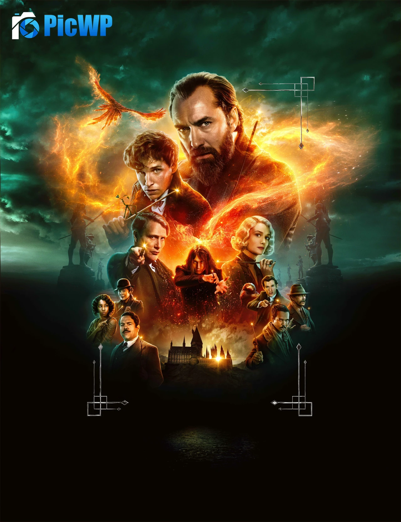 Fantastic Beasts The Secrets of Dumbledore 9K Mobile Wallpaper