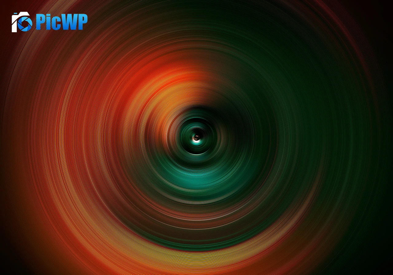 Circles Rings 4K PC Wallpaper