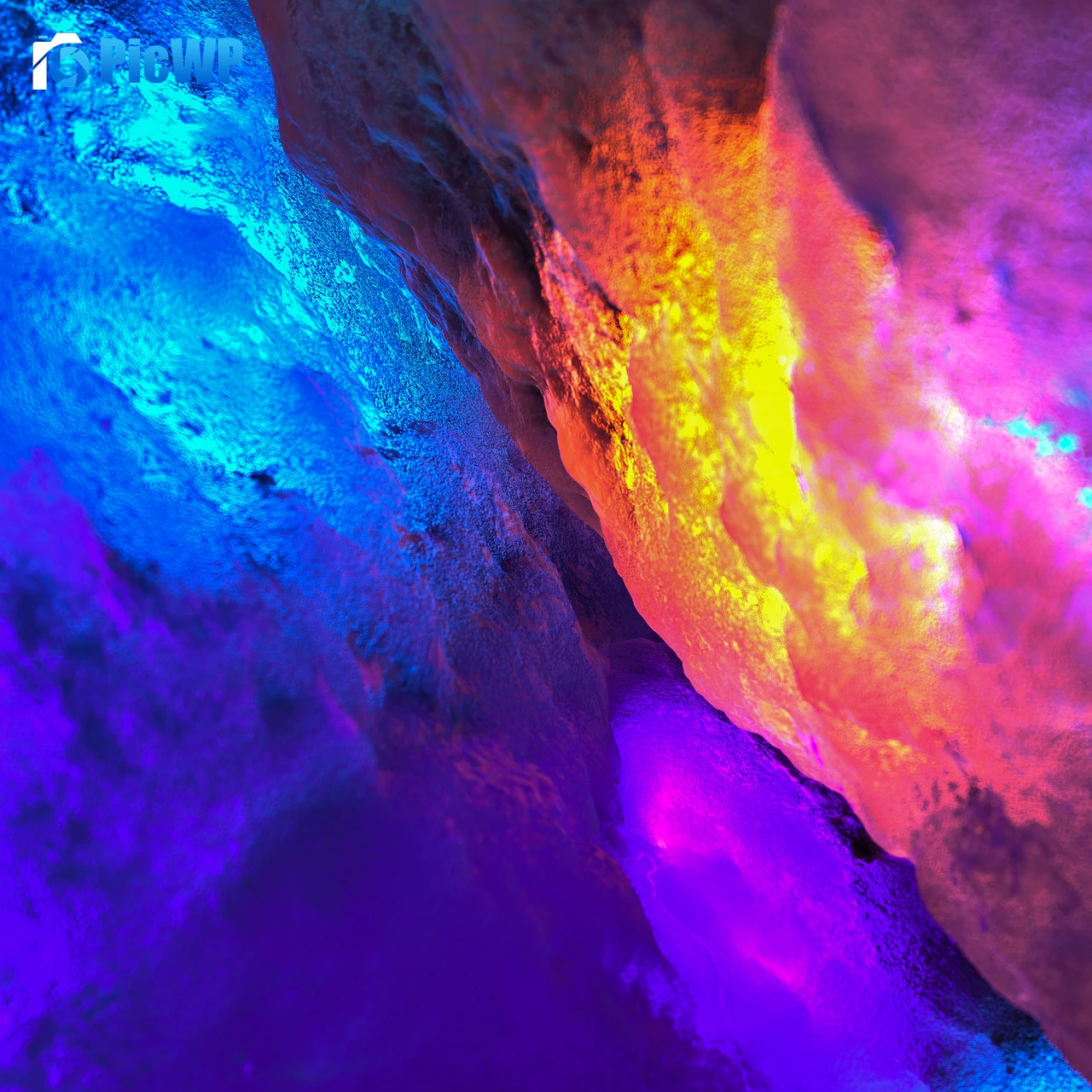 3D Art Texture 4K Fold Wallpaper