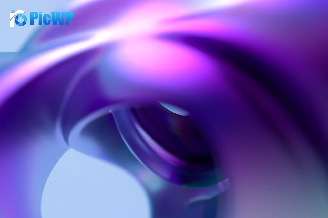 3D background Purple background 4K PC Wallpaper
