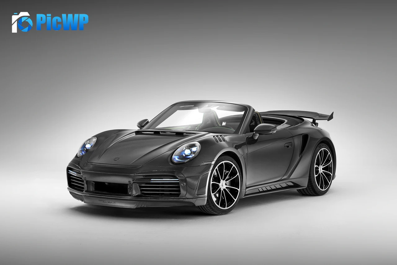 TopCar Porsche 911 Turbo S 5K PC Wallpaper