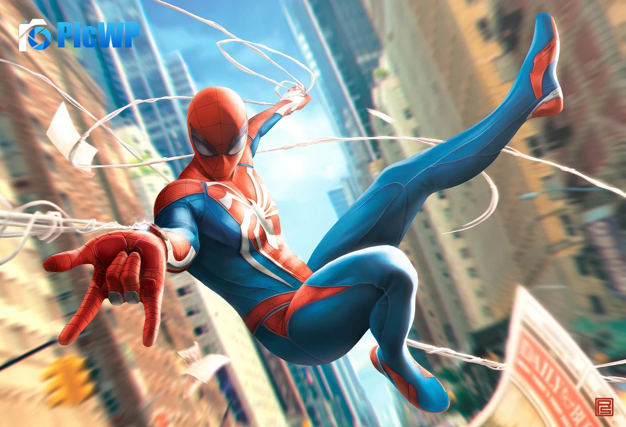 Spider-Man Marvel Superheroes 4K PC Wallpaper