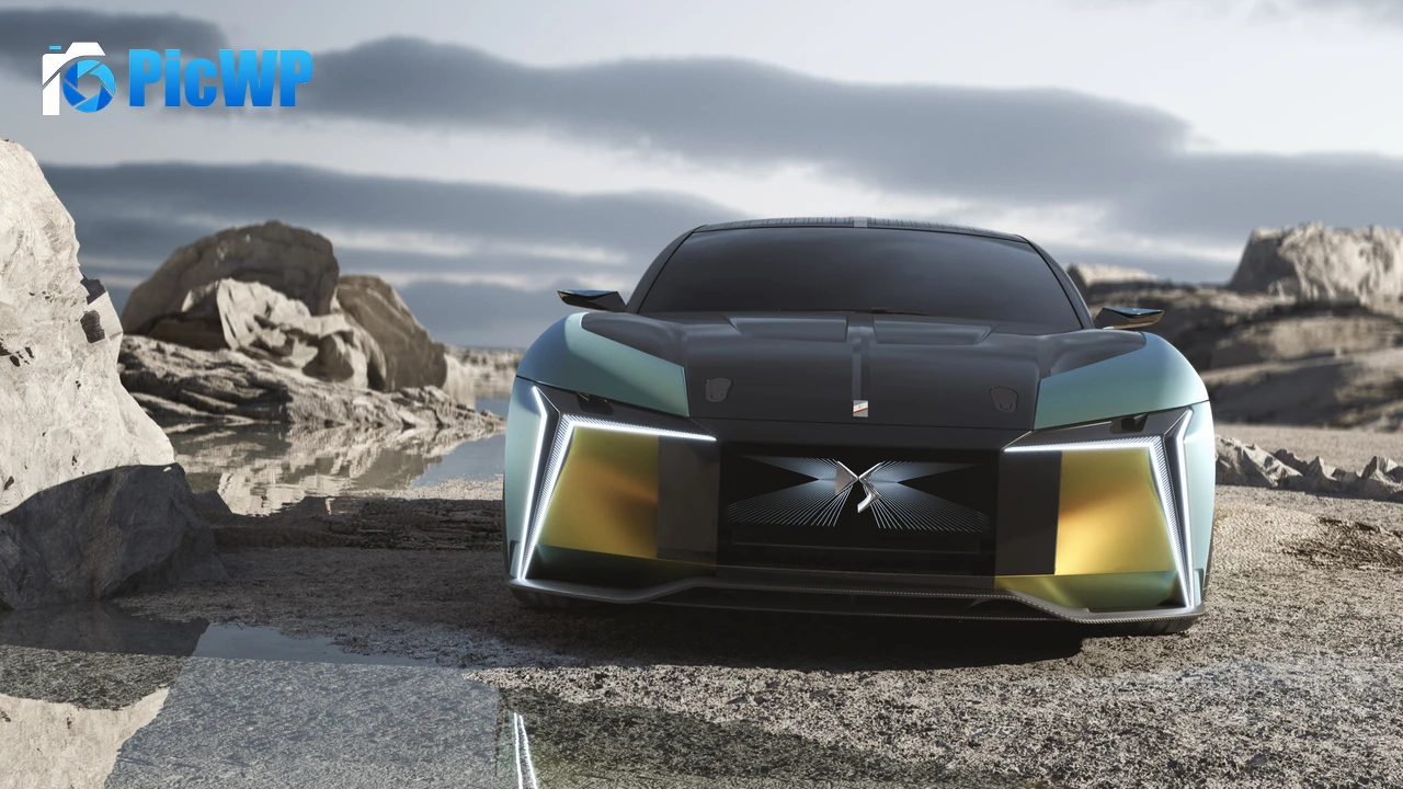 DS E-Tense Performance Concept Formula E racing car 5K PC Wallpaper