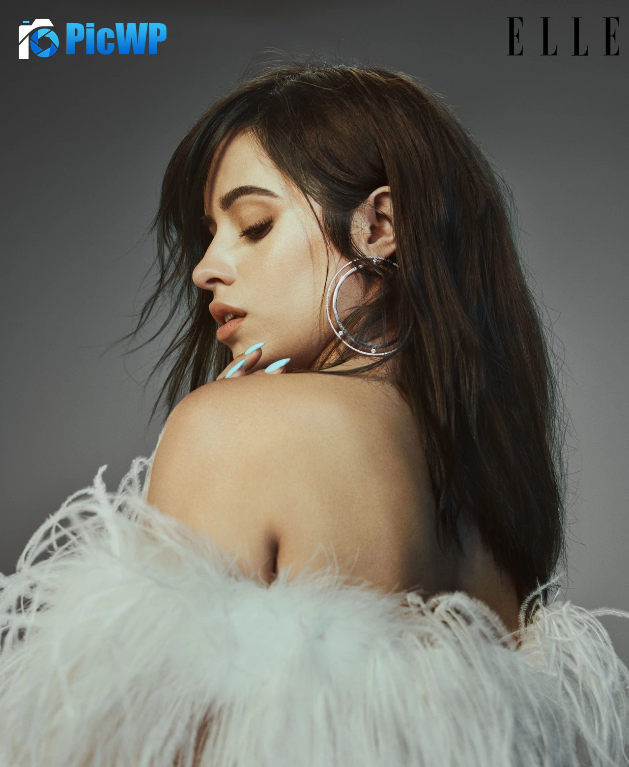 Camila Cabello Elle Magazine 6K Mobile Wallpaper