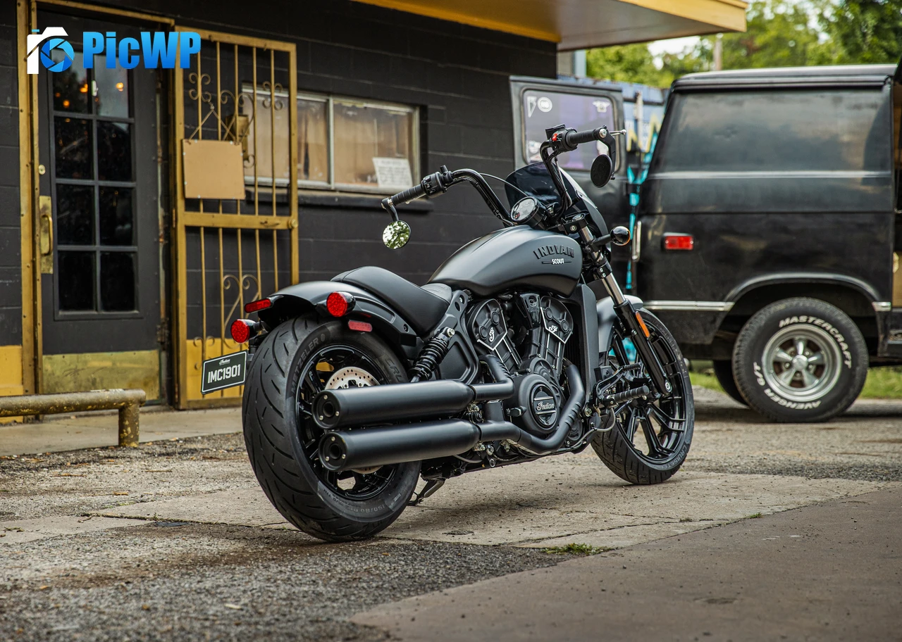 Indian Scout Rogue Cruiser motorcycle 6K PC Wallpaper