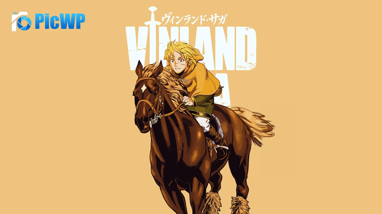 Vinland Saga Yellow background 6K PC Wallpaper