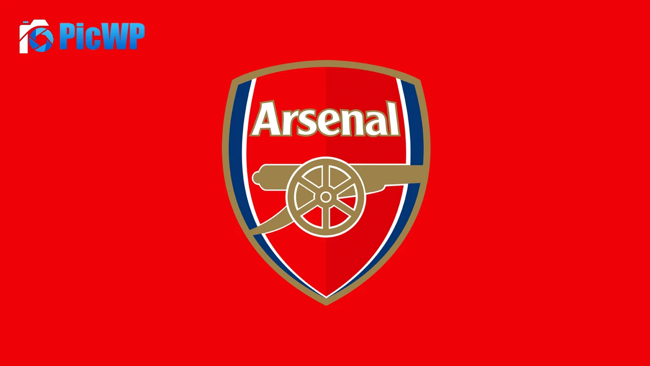 Arsenal FC Minimalist 8K PC Wallpaper
