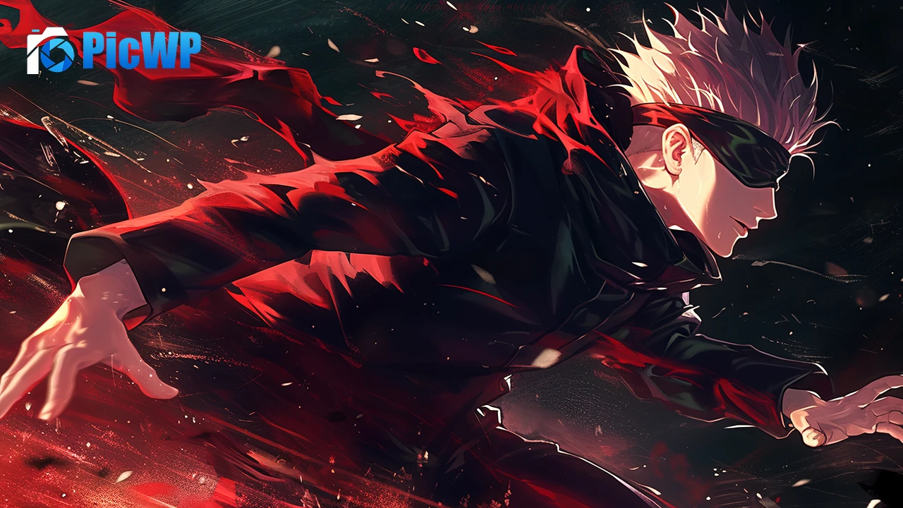 Satoru Gojo AI art 6K PC Wallpaper