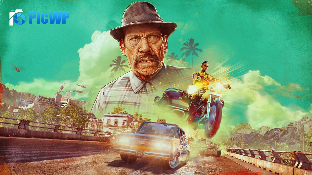 Far Cry 6 Danny Trejo 6K PC Wallpaper